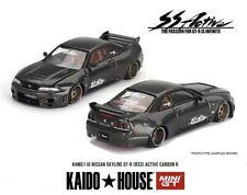 Pre Order Kaido House X Mini Gt Nissan Skyline Gt-r R33 Active Carbon R