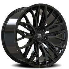 4 22 Lexani Wheels Aries Gloss Black Rimsb45