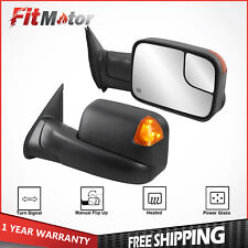 Power Heated Tow Mirrors For 05-15 Toyota Tacoma Left Right Side W Led Signal