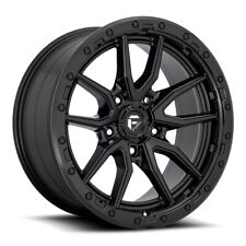 1 18 Inch Matte Black Wheels Rims Fuel Rebel 18x9 1mm D67918907550 5x5 Lug