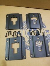 17 Thru 22 Super Duty Oem Ford Tie Down Bed Cleat Standard Interface Plate Kit