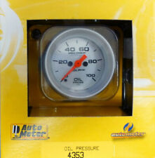 Auto Meter 4353 Ultra Lite Pro Comp Electric Oil Pressure Gauge 0-100 Psi 2 116