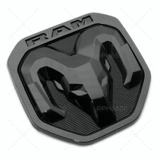 19-23 Ram Head 1500 2500 3500 Dt Tailgate Adhesive Oem Emblem Limited - G Black