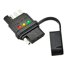 4-way Trailer Light Wiring Tester 4 Pin Led Indicators Circuit Continuity Test