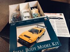 Testors Burago Metal Body Model Kit. Ferrari 512bb Reduced