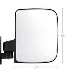 Replacement Magnetic Tractor Mirror Glass And Frame Without Bracket Or Magnets.
