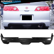 Fits 05-06 Acura Rsx Coupe 2dr Mugen Style Rear Bumper Lip Spoiler Unpainted Pu