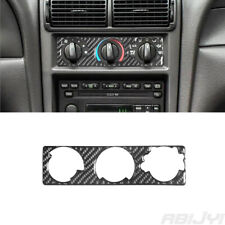 For Ford Mustang 2001-2004 Carbon Fiber Interior Climate Control Cover Trim
