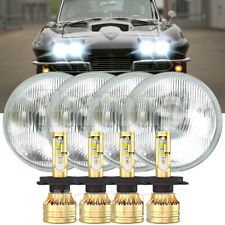 4pcs Dot 5 34 5.75 Led Headlight Hilow Beam For Chevrolet Corvette C1 C2 C3