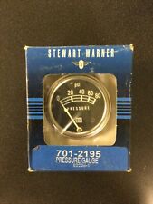 Stewart Warner 82208-1 Oil Pressure Gauge 701-2195 In Box