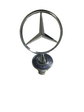 Front Hood Ornament Mounted Star Logo Badge Emblem For Mercedes-benz C E S Serie
