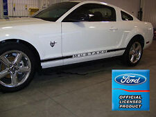 Both Side Ford Mustang Rocker Panel Door Stripes Decals - Rh - Strips Stickers