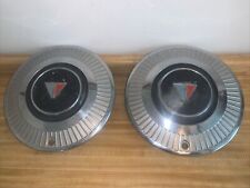 63 64 65 Plymouth Valiant 13 Inch Hubcaps Wheel Covers Oem Mopar Used Set Of 2