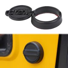 Door Keyhole Key Jack Socket Decora For Jeep Wrangler Tj Jk Jl Jt Abs Black