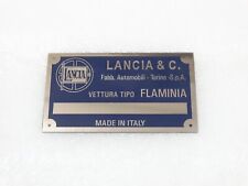 Data Plate For Typenschild Lancia Schild Lancia Fulvia Sport Igm 4690 Om V243-3