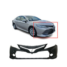Primed Front Bumper Cover Fascia For 2018-2020 Toyota Camry Hybrid L Le Xle