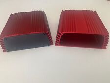 Aluminum Project Box Enclosure 2x5x5- Red Model Gk5-5