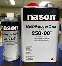 Nason Selectclear 258-00 Activator 258-08 Urethane Multi-panel Clearcoat Kit