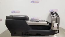 15 Ford F150 Lariat Center Floor Console Assembly Black Crew Cab