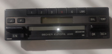 Becker Europa 2000 Be1241 Radio Cassette Front Panel Mercedesw123 W124