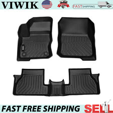 Floor Mats Full Set Liners For 2012-2018 Ford Focus Tpe All Weather Protection