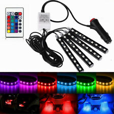 Rgb Led Lights Car Interior Atmosphere Strip Lamp For Ford Fusion Edge Universal