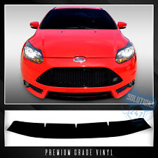 For 2013-2014 Ford Focus St Front Lower Lip Trim Decal Overlay Precut Wrap Matte