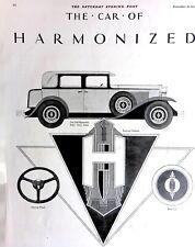 Hupmobile Automobile Ad From 1929
