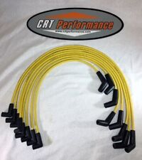 Ford Small Block 289-302-351w Hei Yellow 8mm Silicone Spark Plug Wires Made Usa