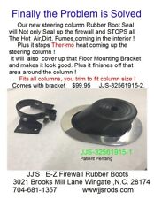 Steering Column Mounting Bracket  Firewall Rubber Boot Seal