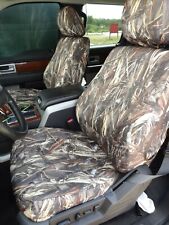 2010- 2013 Ford F150 Bucket Seat Exact Car Covers Wside Airbags In Duck Camo