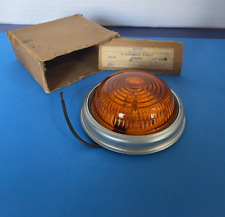Vintage Nos Sears Allstate Amber Clearance Lamp Marker Light Sp 248 12 Volt