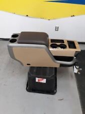 11-12 Ford F150 Front Center Console Floor Full Console With Lid Tan