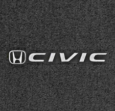 Lloyd Floor Mats Ebony Classic Loop Logos On Front Mats 2016 Honda Civic Sedan