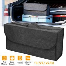 Car Trunk Organizer For Suv Dust-proof Durable Foldable Cargo Storage With Strap