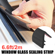 For Honda 6.6ft V Shape Car Side Window Trim Edge Moulding Rubber Seal Strip