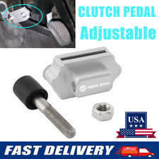 Universal For Civic Honda Race Clutch Pedal Petal Stopper Plate Bracket Crank Us
