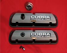 1966-70 Ford Shelby Gt350 Cobra Powered By Ford Finned Aluminum Valve Covers