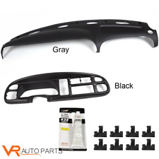 Fit For 98-02 Dodge Ram150025003500 Pickup Dash Beze Dashboard Cover Overlay