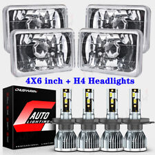 4pcs 4x6 Inch Led Headlights Hilo Beam For Pontiac Trans Am 1998 2000-2002
