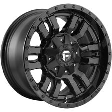 Fuel D596 Sledge 22x12 5x5.55x150 -44mm Double Black Wheel Rim 22 Inch