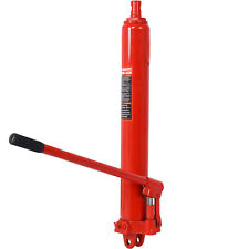 Hydraulic Long Ram Jack With Single Piston Pump Clevis Base 8 Tons16000 Lbs
