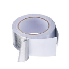 5m5cm Silver Heat Insulation Wrap Exhaust Header Pipe Tape Cloth Car Motorcycle