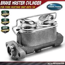 Brake Master Cylinder W Reservoir For Ford Mustang 1967-1970 C7zz-2140-b 1 In.