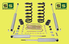 33 Lift Kit 4 Cyl Coil Springs Rr Blocks 4 Shocks For 01-10 Ford Ranger 2wd