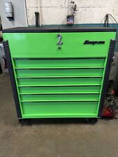 Snap On Tool Box 40 Sliding 8-drawer Bedliner Top Shop Cart Extreme Green