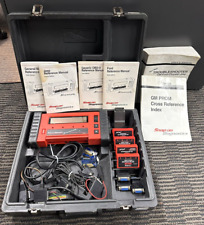 Snap-on Obd Diagnostic Scanner Mt2500 Cords Cartridges Manual Books Case Keys