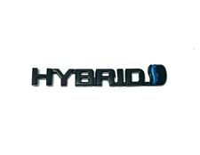 Hybrid Black Piano Logo Emblem Badge For Toyota Camry Altis Ch-r