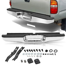 For 1995-2004 Toyota Tacoma Chrome Steel New Rear Step Bumper Assembly