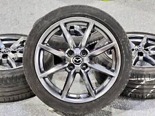 16-2020 Mazda Mx-5 Miata Club 17x7 Wheel Rims Set Oem Great Condition 17 18 19